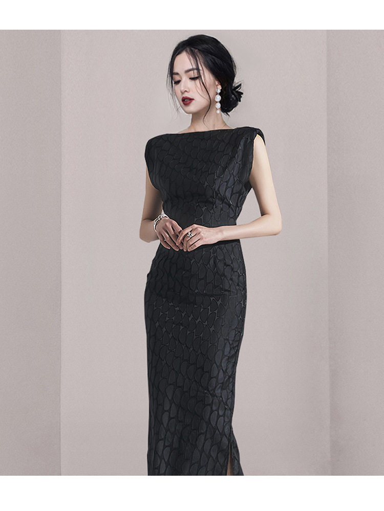 Chân váy xếp ly dài nữ phong cách Hàn Quốc, cạp cao tôn dáng — Xanh chi tiết 4