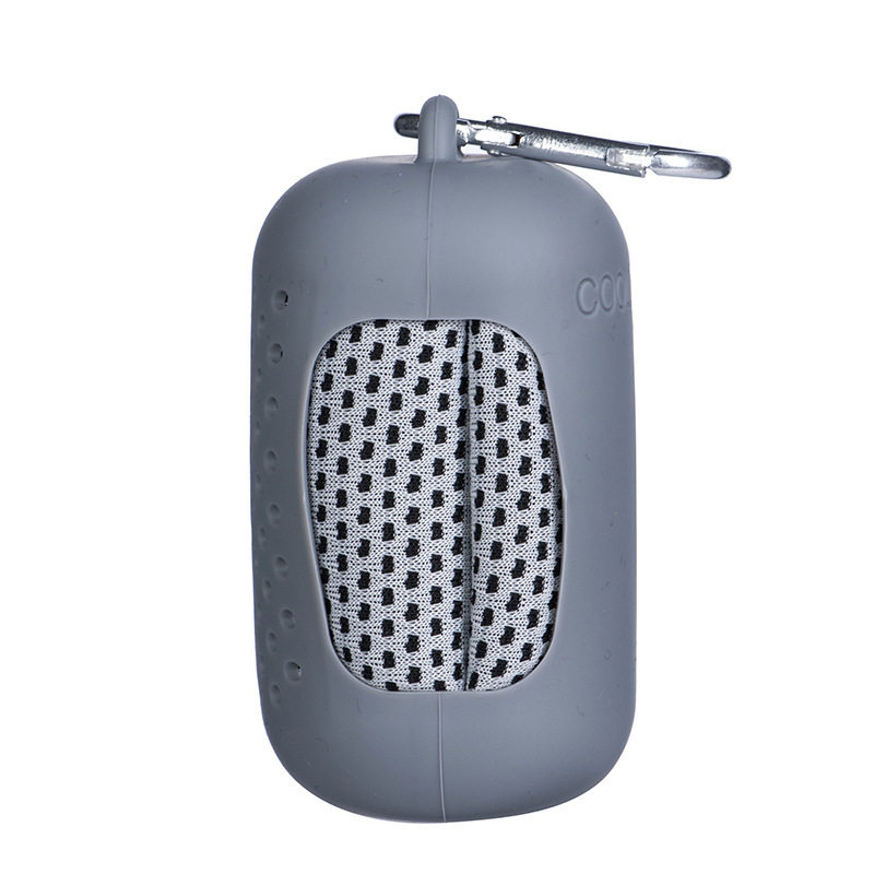 Amazon Creative Cool Towel Outdoor Cooling Cool Towel Quick Drying Yoga Fitness Towel Portable Silicone suit