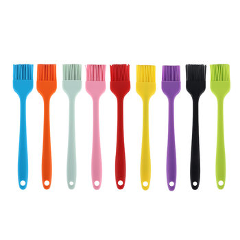 Baking Tools Integrated Silicone Brush Kitchen Barbecue Brush Oil Brush Bread Oil Brush small size Silicone Barbecue Brush