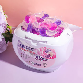 Jie Ti Multi-Effect Four-In-One Laundry Beads Fragrance Beads Powerful Decontamination Laundry Detergent Concentrated Laundry Balls Wholesale Factory