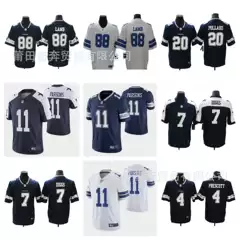 NFL Denim second-generation football jersey Cowboys 11#PARSONS 7# 88# 19# embroidered in stock
