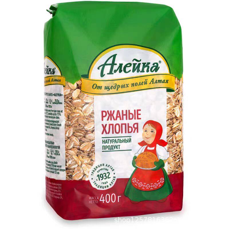 Russian Original Imported Oatmeal Rye Eric Oatmeal Nutritious Breakfast Meal Replacement for Pregnant Women Who Are Full