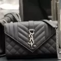 Black silver buckle