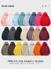In-Stock 380g Heavyweight Terry Hooded Drop Shoulder Sweatshirt Unisex Solid Color Cotton Loose Sports Autumn Winter Hoodie Wholesale