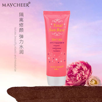 Meisier Multifunctional BB Cream Three-in-One Naked Makeup Moisturizing Isolation Concealer Foundation Restoration Brightening Skin Color Beauty Makeup
