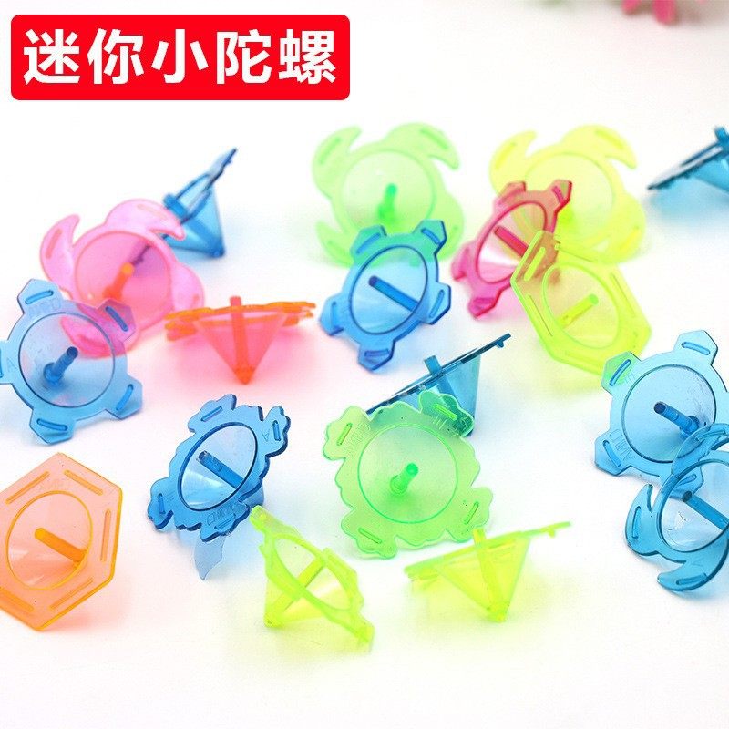 Assemble Toys Classic Plastic Fighting Small Hand Children's Toy Gyroscope Chinese-made Gyroscope Plastic Nostalgic Twist Plastic