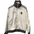 You W Retro White Embroidered Windbreaker