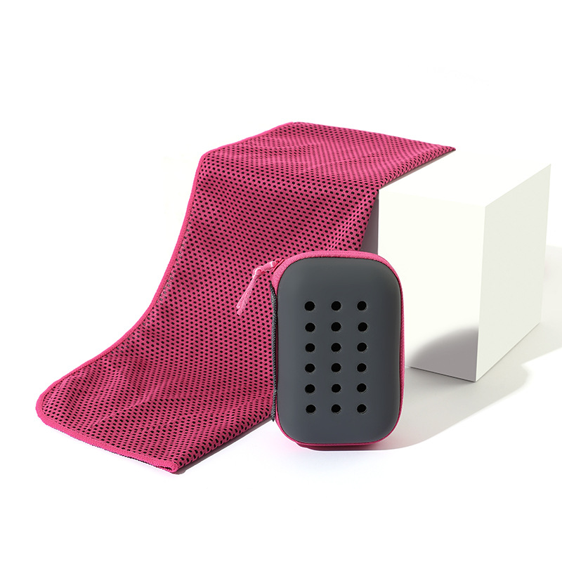 新款eva包装夏季健身降温冷感运动毛巾户外活动降温礼品毛巾现货