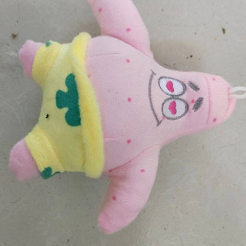 海绵宝宝系列卡通玩偶毛绒玩具手工公仔抓机娃娃可爱批发布偶萌宠