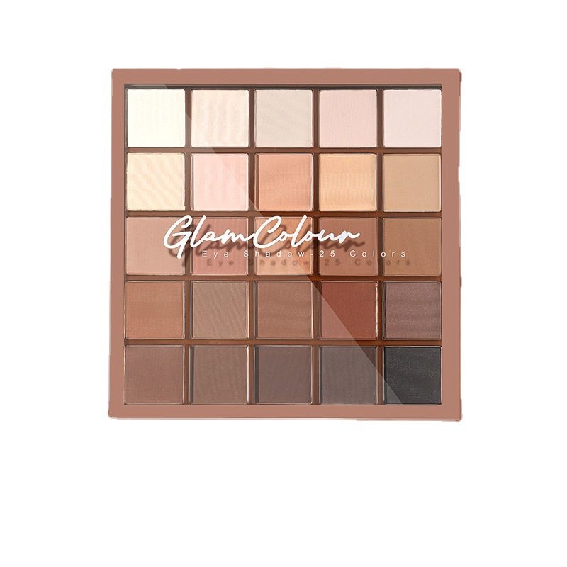 Magic Color 25-Color Eyeshadow Palette Pearlescent Matte Glitter Earth Tone Eyeshadow Wholesale Matte Texture