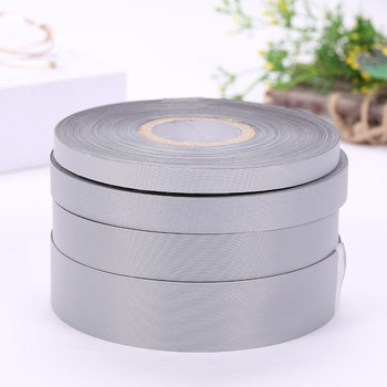 Multi-specification reflective strip bright chemical fiber reflective cloth bright silver reflective tape reflective edging strip spot reflective tape material