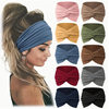 European and American New Women's Widened Headband Yoga Elastic Headband Fitness Running Non-slip Sweat-wicking Headband Headwear