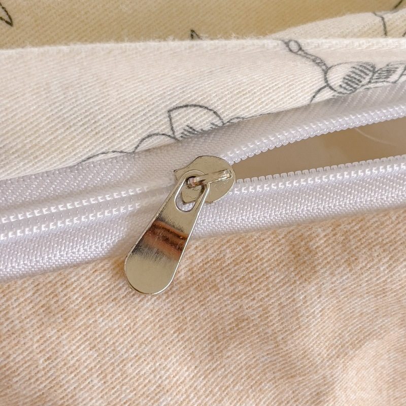 Thickened Cotton Sanding Four-piece Set 100 Cotton Ecological Sanding Printing Four-piece Set Cotton Bedding for Autumn and Winter