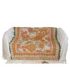 Warm European Style Flower Jacquard Cotton Tassel Sofa Blanket Camping Blanket Bed End Blanket Thick Blanket