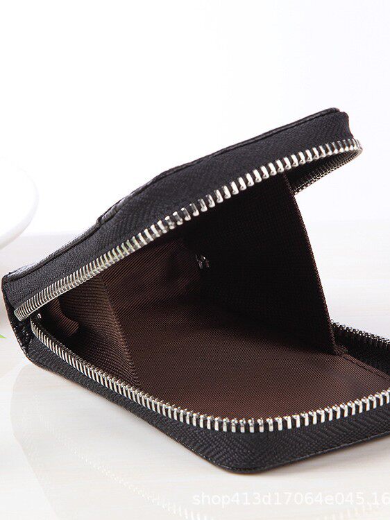 New Card Holder, Genuine Leather Accordion Card Holder, Compact Coin Purse, Multi-Card Slots for Men and Women, Large Capacity Id Holder, Driver's License Card Holder