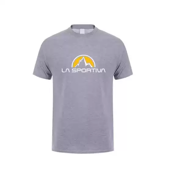 La Sportiva Men's Short Sleeve T-Shirt Summer Round Neck Funny T-Shirt Breathable and Comfortable
