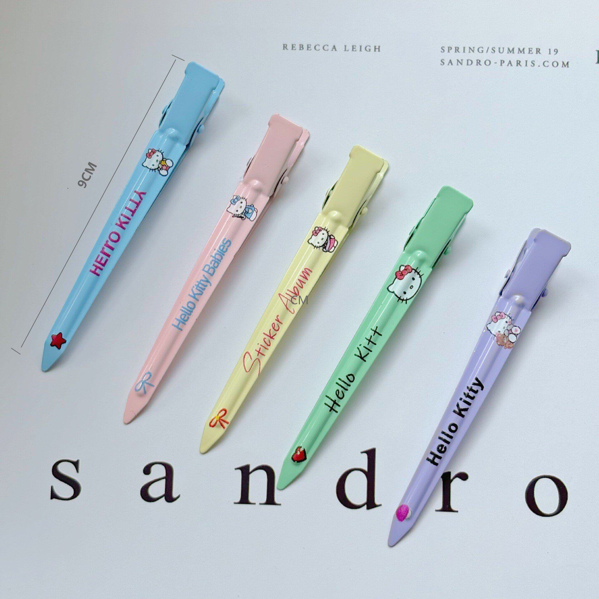 สไตล์เกาหลีใหม่คลิปปากเป็ดไร้รอยต่อ,ตำแหน่งที่มีสีสันและน่าร...