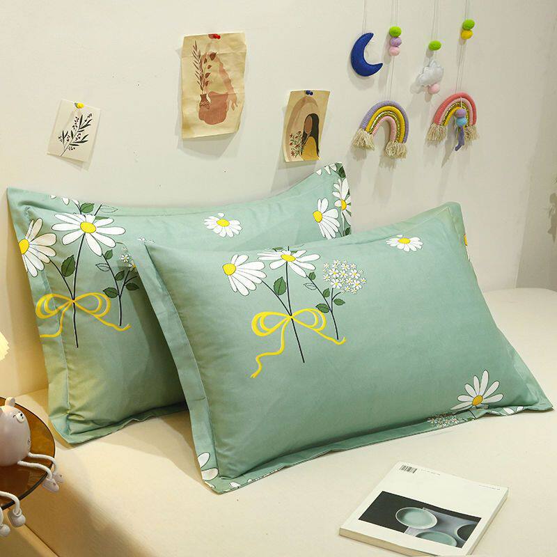 A Pair of Pure Cotton Pillowcases, Pillowcases for Adults, Men and Women, Pillowcases, Pillowcases, One Pack