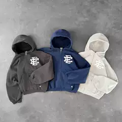 2026 Foreign Trade Cross-Border European and American Trendy Brand American Street Style Pullover Sweatshirt Loose Casual Pants Set for Men and Women