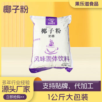 Coconut Powder Commercial Milk Tea Shop Special Coconut Milk Powder Extra Strong Coconut Milk Powder Stall Wholesale Hainan Flavor Specialty