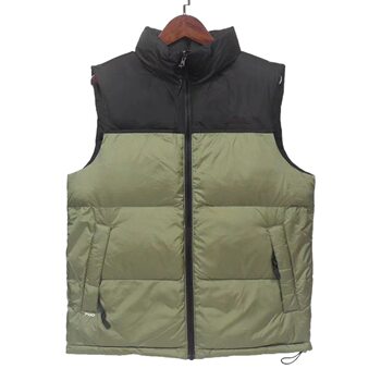 Putian factory wholesale foreign trade us version TNF 1996 down vest men's and women's warm vest jacket one-piece delivery