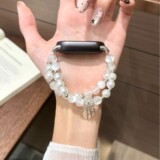 2026 super fairy ins light luxury frost feather dream hunting подходит для часов Xiaomi браслет 10 с браслетом Apple S11 red rice