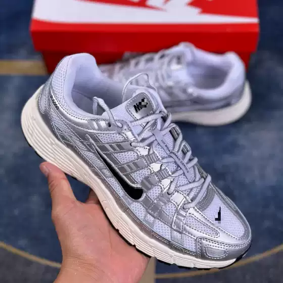 Putian's New P-6000 Running Shoes for Men, Lightweight Retro Dad Shoes with Mesh Surface, Breathable Functional Sports Casual Shoes for Women