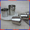 Korean-style Stainless Steel Double-layer Portable Water Cup Beer Cup Home Commercial Cup Beverage Cup Restaurant Catering Bar Cup