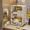 Free Shipping Household Transparent Dust-Proof Cosmetic Storage Box High-End Desktop Storage Cabinet Multi-Layer Drawer-Type Lipstick