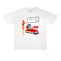 Direct-print hip-hop group Teriyaki Boyz printed T-shirt, short-sleeved, loose fit, heavy cotton, crew neck