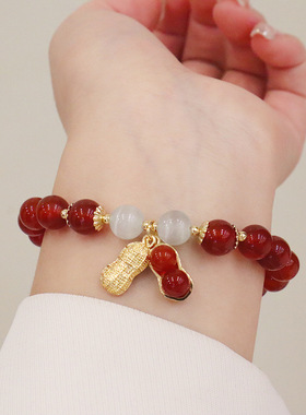 天然玛瑙手饰品手链玛瑙