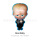 Трансграничный новый продукт boss baby little boss shape воздушный шар из алюминиевой пленки для украшения детского дня рождения воздушными шарами mini 3