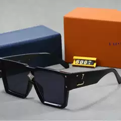 L Brand New Trendy Sunglasses for Men and Women, Large Square Frame, European and American Style, Popular on Instagram, Big Face Influencer Personality Sunglasses with Diamonds, Factory Wholesale