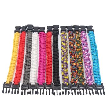 Umbrella Rope Bracelet Fashion Seven-core Umbrella Rope Woven Outdoor Emergency Survival Multipurpose Camouflage Bracelet