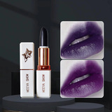 Трансграничная матовая помада в европейском и американском стиле темно-синего цвета enchantress grape purple blue cospaly party lipstick