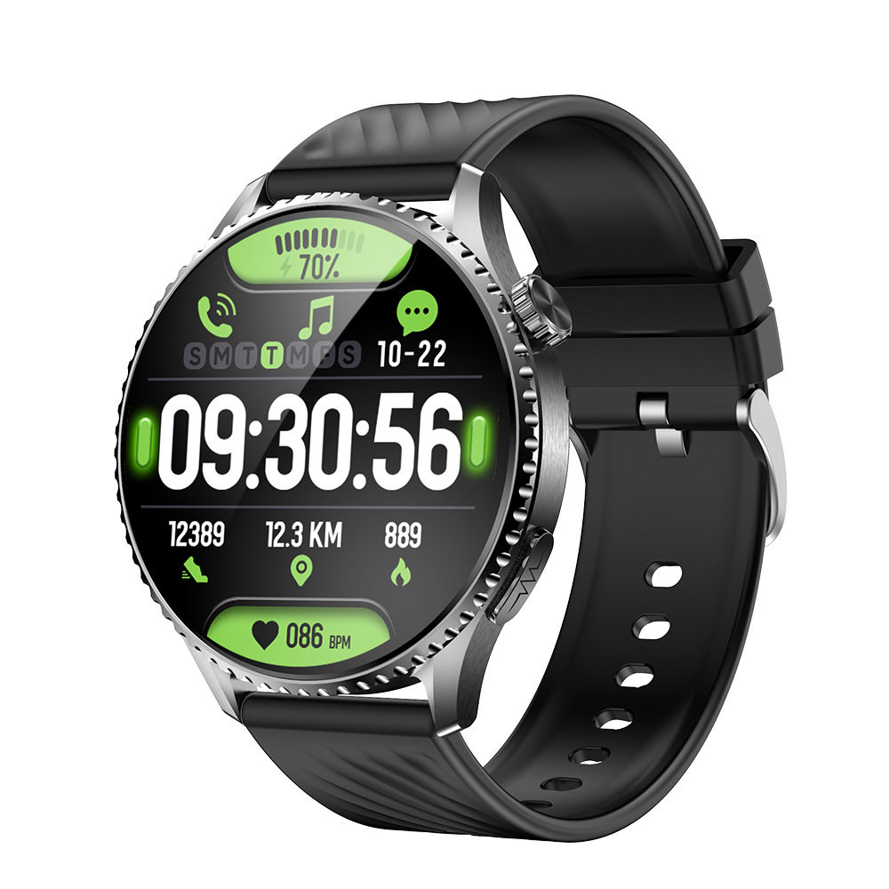 Mt800 Smart Watch Amoled 1.56inch Bluetooth Calling Ecg Heart Rate Monitoring Touch Screen Long Battery Life