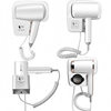 Cross-border high-speed hotel hotel hair dryer wall-mounted household toilet non-perforated electric hair dryer for homestay
