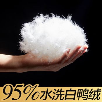 Down Factory Direct Sales 95 White Duck down National Standard Washed down High Fluffy Pure White Source down Feathers