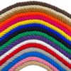 Three-Strand Colorful 20mm Cotton Rope DIY Tapestry Weaving Rope Thick Rope Binding Rope Loop Creative Drawstring Knot Decoration