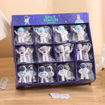 Creative Cartoon Astronaut Eraser School Gift Kindergarten Pupils Can Pass Prizes Practical Stationery