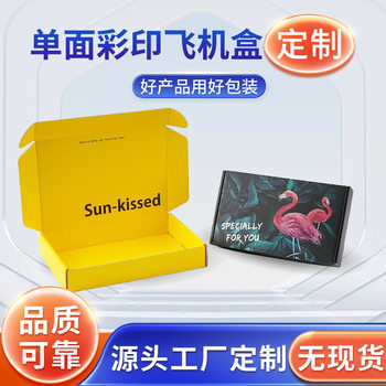 Aircraft Box Custom Packaging Box Small Batch Printing Custom Jewelry Digital Gifts Clothing Women's Clothing Manufacturer