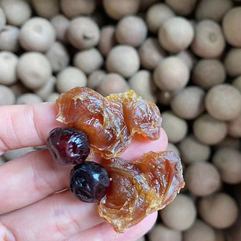 Bulk Dried Longan with Skin, 2025 New Crop, Naturally Sun-Dried, Premium Grade, Large Fruit, Guangmao Small Pit, Sulfur-Free Dried Longan