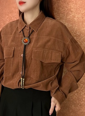 复古领带项链皮绳男女合金