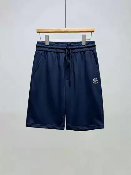 Cross-Border Foreign Trade Summer New Style m Brand Shorts Unisex Pure Cotton Casual Shorts Solid Color Quick-Dry Half-Length Pants