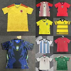 Wholesale of World Cup national team football jerseys for Brazil, Argentina, Mexico, Germany, Spain, England, and Thailand fans