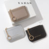 Yadas New Short Satchel Card Wallet Multi-Card Slot Function Zipper Coin Purse Fashion Card Holder Women's Pu