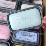 Трансграничный взрывной торт из полиуретановой коробки с медленным отскоком, мягкая игрушка для декомпрессии, музыкальная игрушка для декомпрессии оптом