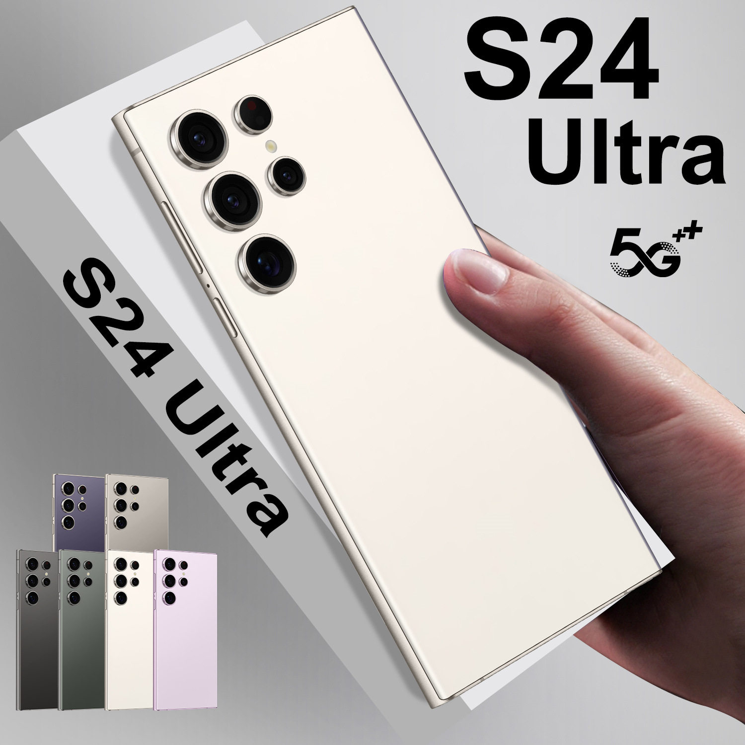 S24 Ultra + трансграничный точечный 7,3-дюймовый Android-смартфон 16 + 1T для внешней торговли с недорогой доставкой (горячий стиль) Изображение 1