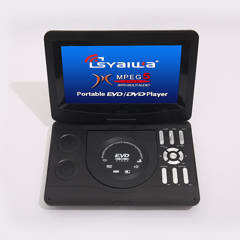 Factory Direct sales 13.9-inch EVD portable player CD player game TV all-in-one HD mobile DVD