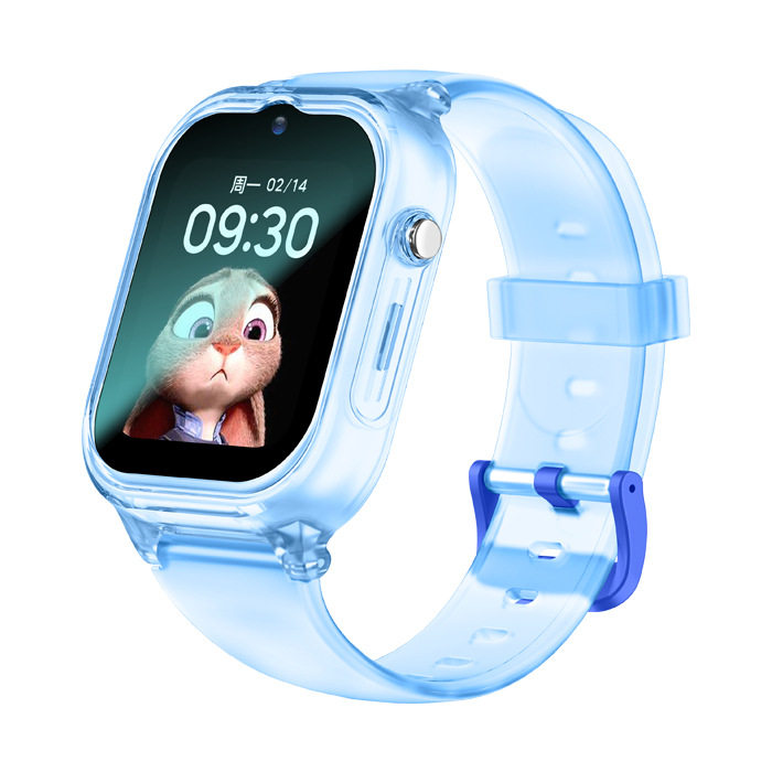 Cross-border foreign trade 4G children's telephone watch neck-hanging dual-use GPS positioning transparent dual-strap K26H